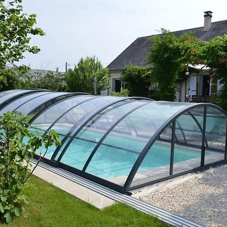 Au Coeur Du Bien-Etre, Chalet Avec Piscine Chauffee Et Couverte, Spa, Sauna, Massages 蒙特艾克斯 外观 照片