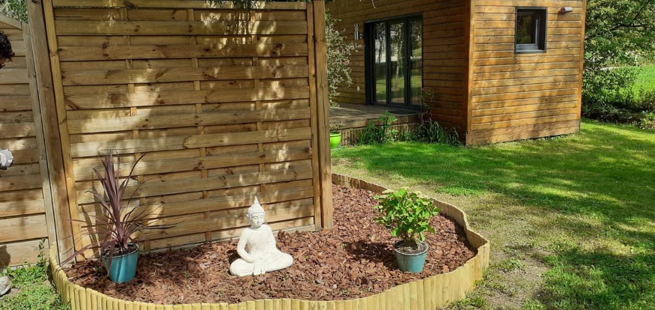 Au Coeur Du Bien-Etre, Chalet Avec Piscine Chauffee Et Couverte, Spa, Sauna, Massages 蒙特艾克斯 外观 照片
