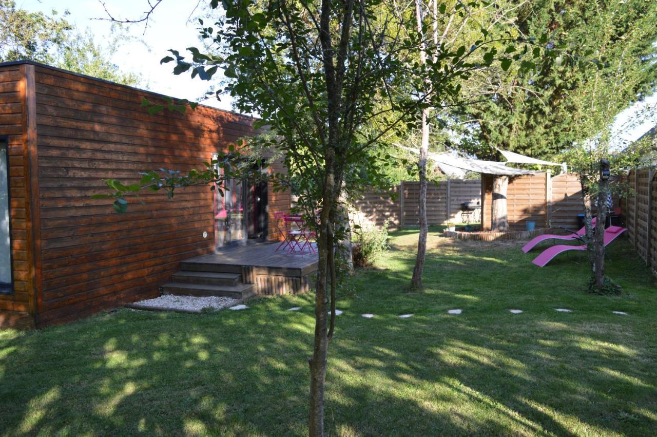 Au Coeur Du Bien-Etre, Chalet Avec Piscine Chauffee Et Couverte, Spa, Sauna, Massages 蒙特艾克斯 外观 照片